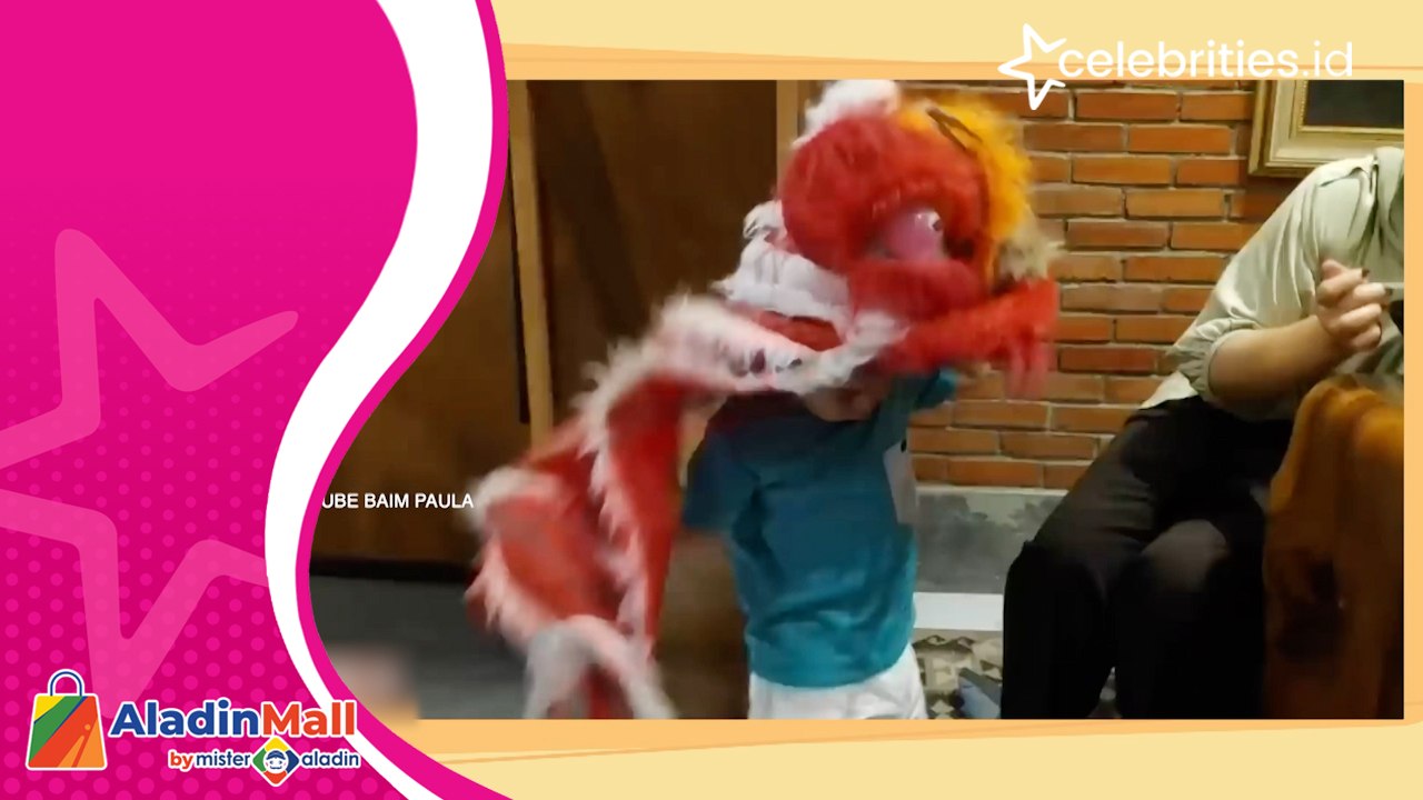 Kiano Tiger Wong Senang Memainkan Barongsai, Intip Keseruannya