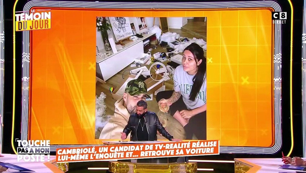 Accusé d'avoir mis en scène son cambriolage, Jonathan Matijas répond dans TPMP