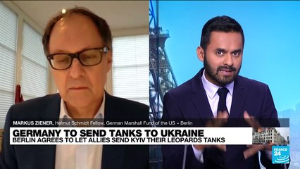 'Really came down to the Americans': With US providing Ukraine M1 Abrams tanks, 'Germans went along'