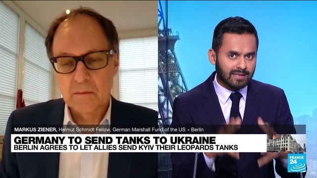 'Really came down to the Americans': With US providing Ukraine M1 Abrams tanks, 'Germans went along'