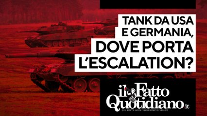 Tank da Usa e Germania e nuovo decreto in Italia, dove porta l'escalation? Segui la diretta con Peter Gomez