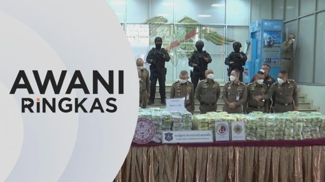 AWANI Ringkas: Polis Thailand rampas 1.1 tan dadah