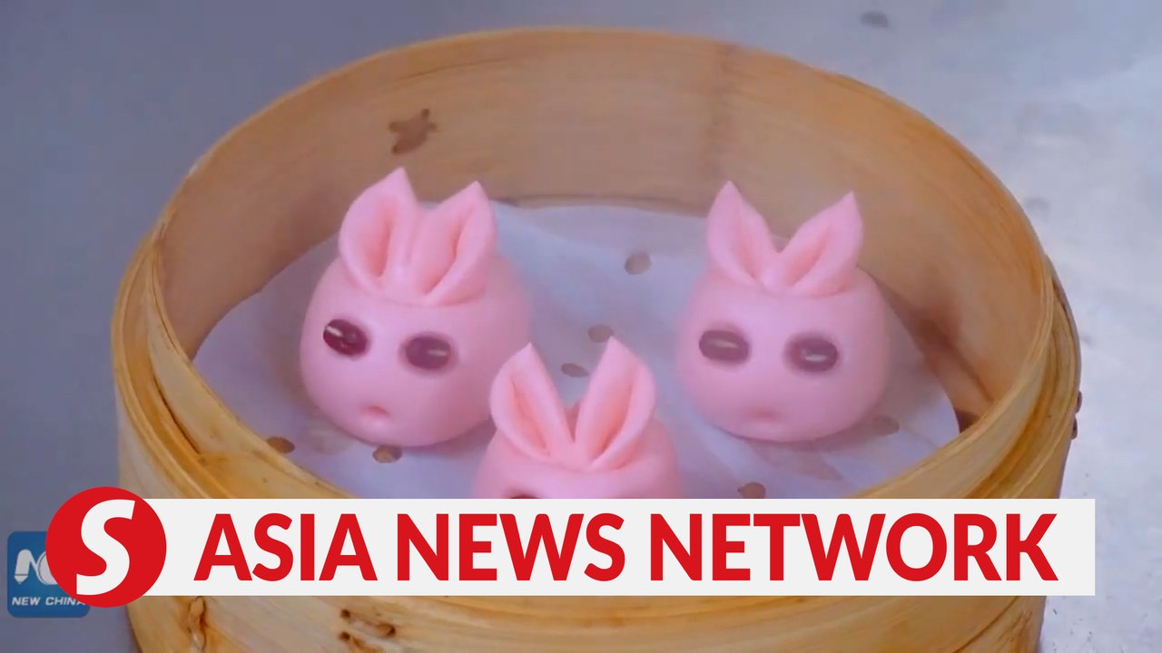 Chinese restaurant introduces rabbit-shaped ste...