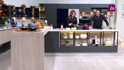 شوربة القرع والفلفل المشوي