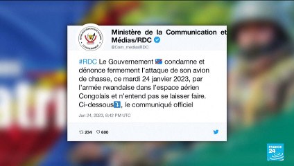 Rwanda fires on Congo military aircraft accused of violation