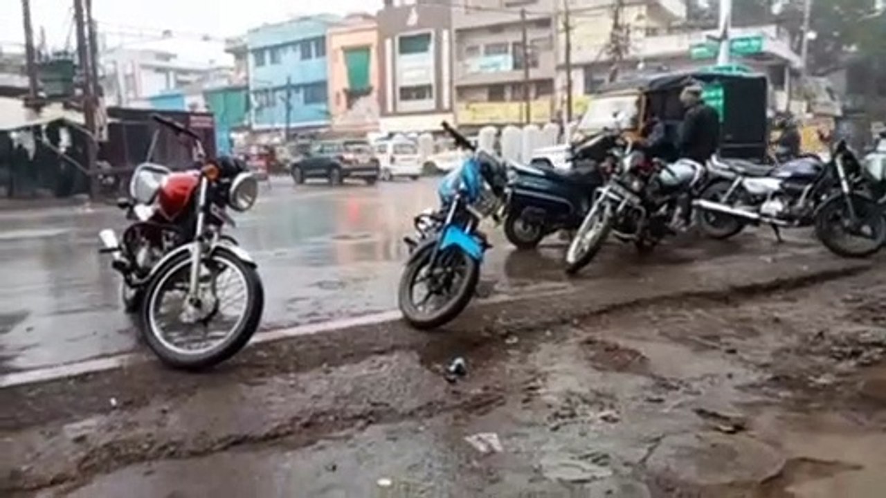 Heavy rain in the evening, crisis on crops