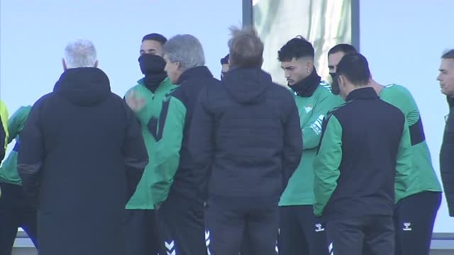El Betis prepara su partido ante el Getafe