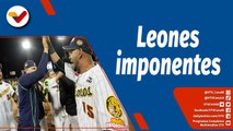 Deportes VTV |  Leones del Caracas arriba en la serie al vencer a Los Tiburones de la Guaira