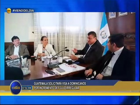 #ElDia / Guatemala solicita visa a dominicanos por incremento de flujo irregular / 25 enero 2023