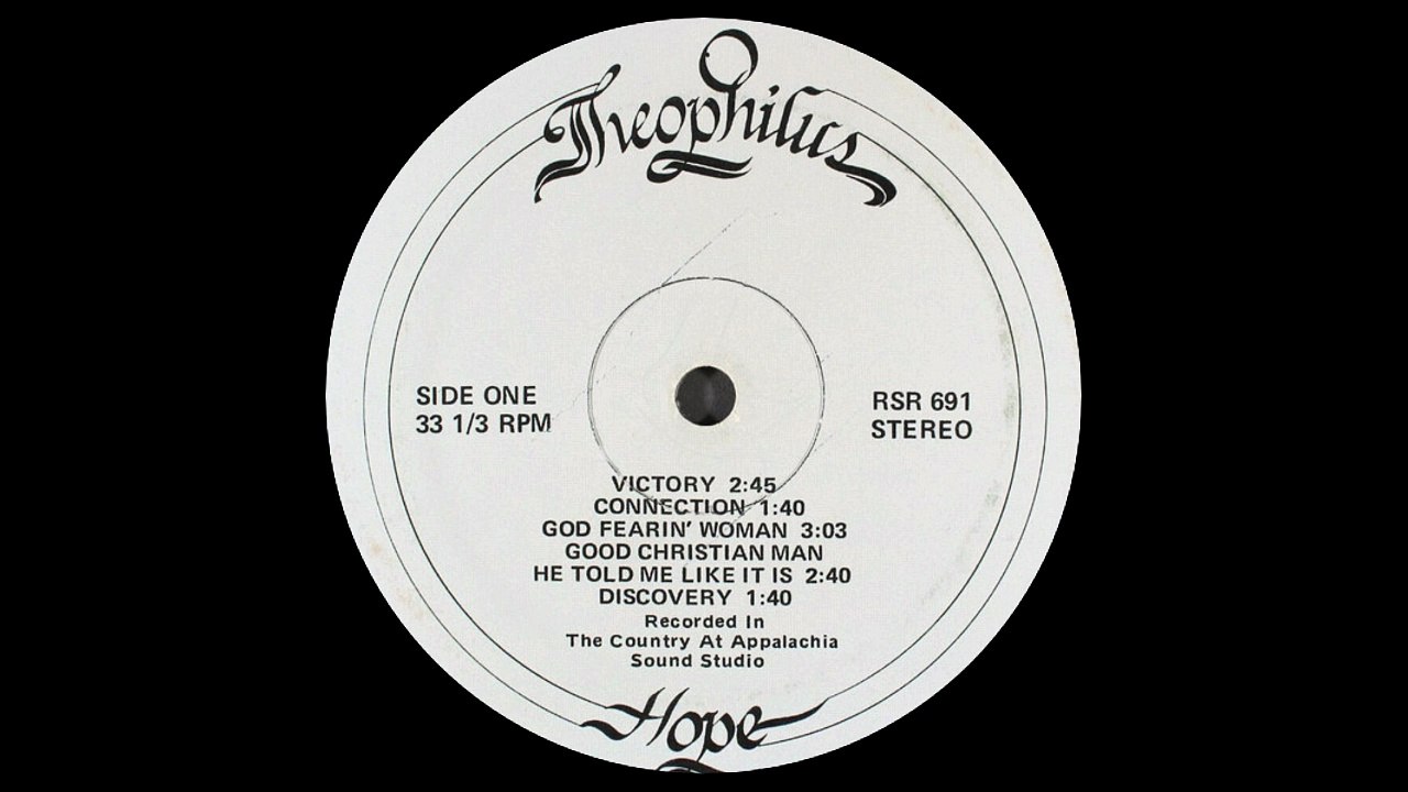 Hope  – Theophilus Folk, World, & Country, Folk, Gospel 1977