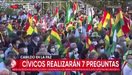 Liberación de “presos políticos” y anulación de la malla curricular son parte de las siete preguntas del cabildo de La Paz