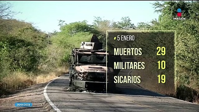 Operativo para detener a Ovidio Guzmán en Culiacán dejó 29 muertos