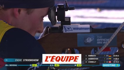 Le résumé de l'individuel de Lenzerheide - Biathlon - Euro (H)