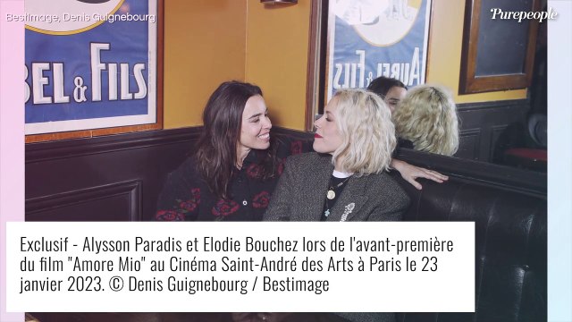 Alysson Paradis et Guillaume Gouix : Le couple face à une grande première, Elodie Bouchez en soutien