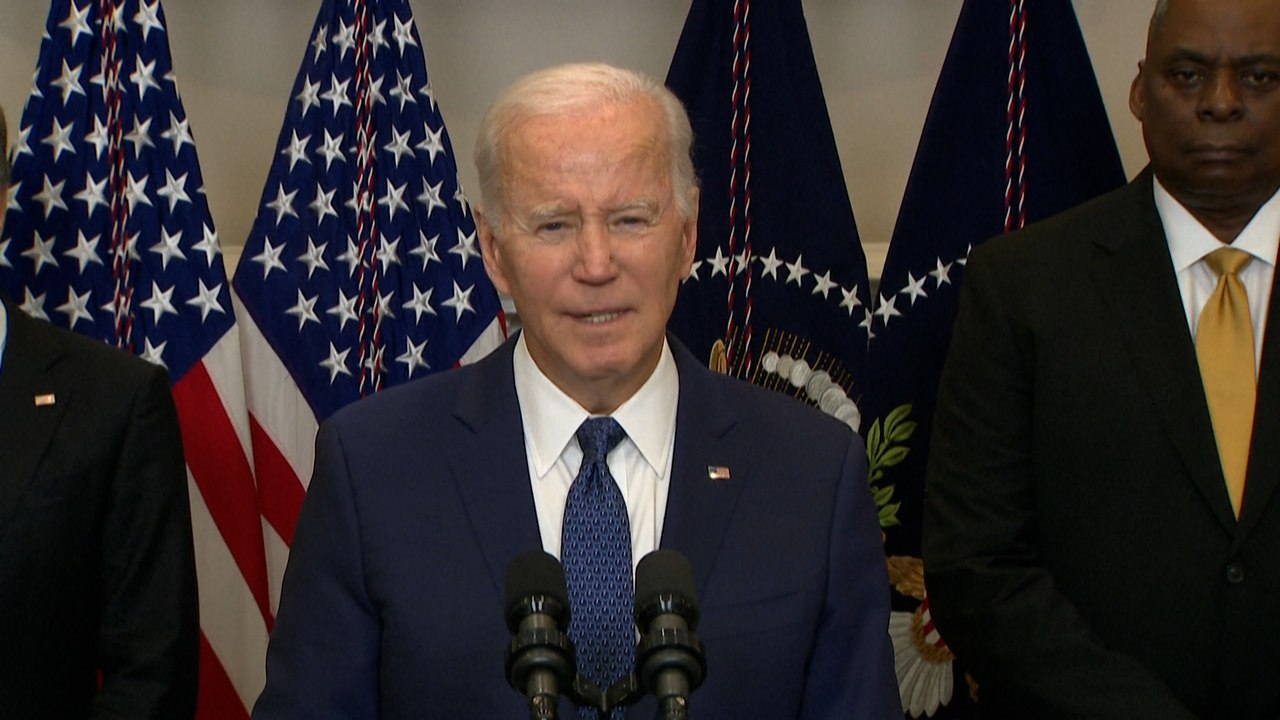 Les Etats-Unis vont envoyer 31 chars à l'Ukraine, annonce Biden