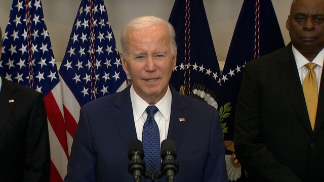 Les Etats-Unis vont envoyer 31 chars à l'Ukraine, annonce Biden