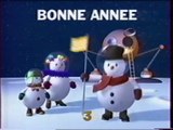 France 3 - 1er Janvier 2000 - Bande annonce, jingle, fermeture antenne, mire (France Info)