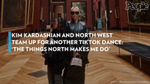 Kim Kardashian and North West Team Up for Another TikTok Dance: 'The Things North Makes Me Do'