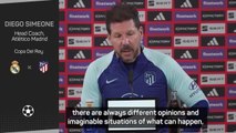 Simeone hoping Atletico's post-World Cup form betters Real in crunch derby