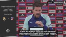 Simeone hoping Atletico's post-World Cup form betters Real in crunch derby