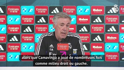 Real Madrid - Ancelotti : "Un duo Tchouaméni/Camavinga, c'est une bonne idée pour l'avenir"