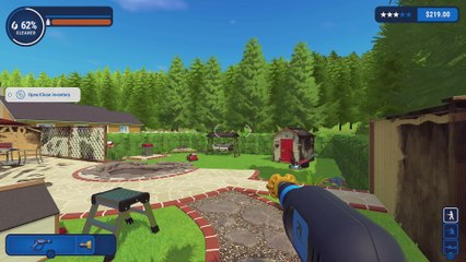 Cleaning The Yard (PowerWash Simulator)