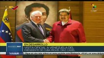 Presidente de Venezuela sostiene encuentro bilateral con su homólogo cubano Miguel Díaz-Canel