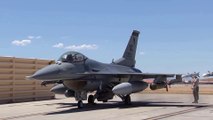F-16 Fighter Jets At Nellis Air Force Base