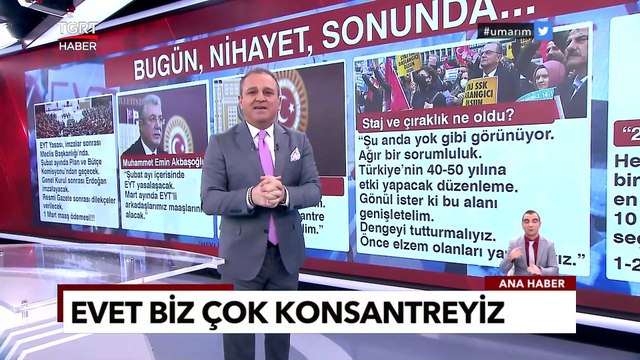 EYT'lilerin Beklediği Haber Geldi, Düzenleme Mecliste, Peki İlk Maaşlar Ne Zaman Alınacak? - TGRT