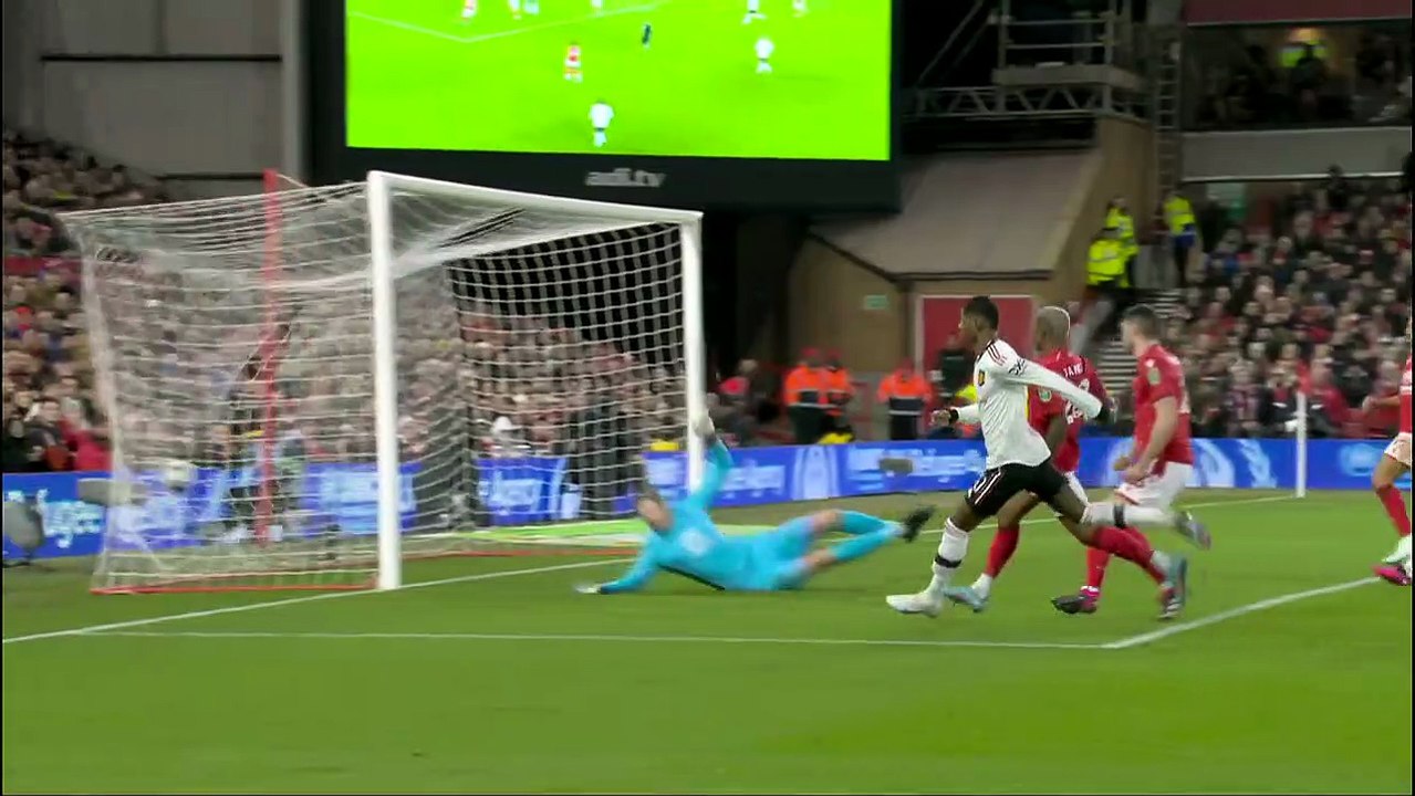 Nottingham vs Man United all goals highlights 25 01 2 023