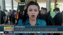 Parlamento hondureño en proceso eleccionario para designar a nuevos magistrados de la Corte Suprema