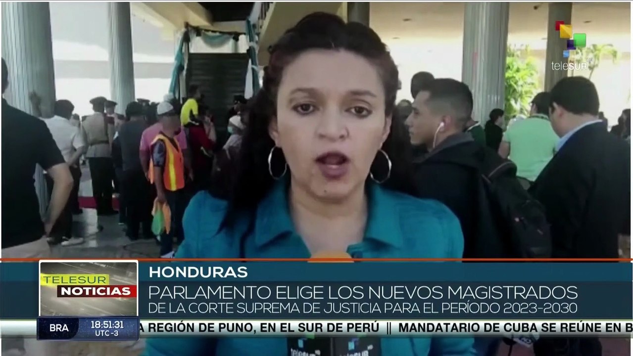 Parlamento hondureño en proceso eleccionario para designar a nuevos magistrados de la Corte Suprema