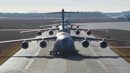 24 C-17 Globemaster III Launch - Most Ever From One Base