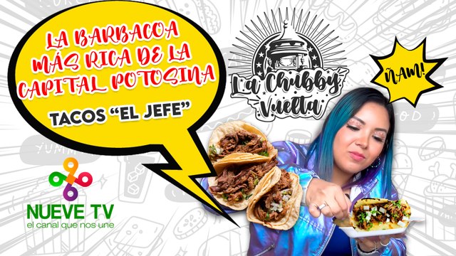 2.1 La mejor barbacoa de la capital potosina - Tacos El Jefe en la Central de Abastos de San Luis Potosí - La Chubby Vuelta