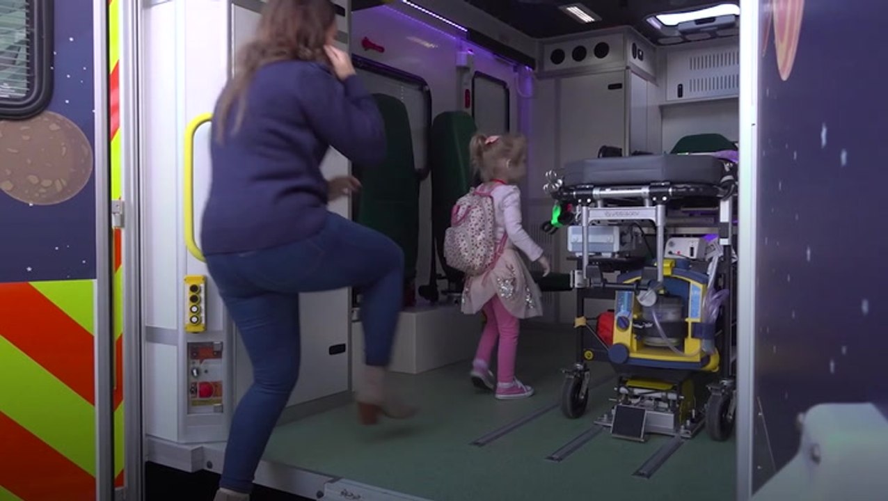 Northern Ireland’s first children’s ambulance launched with features to calm young patients