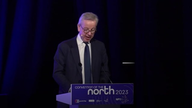 Michael Gove promises to harness spirit of Margaret Thatcher in levelling-up agenda