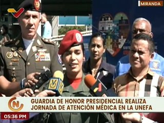 Realizan jornada de atención médica a estudiantes y personal docente de la UNEFA