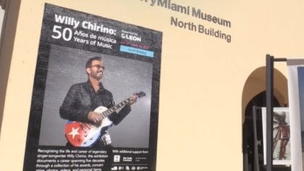 Willy Chirino llega al Museo de Historia, pero tiene cuerda para rato