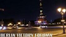 Siegessaeule - Victory Column in Berlin by night