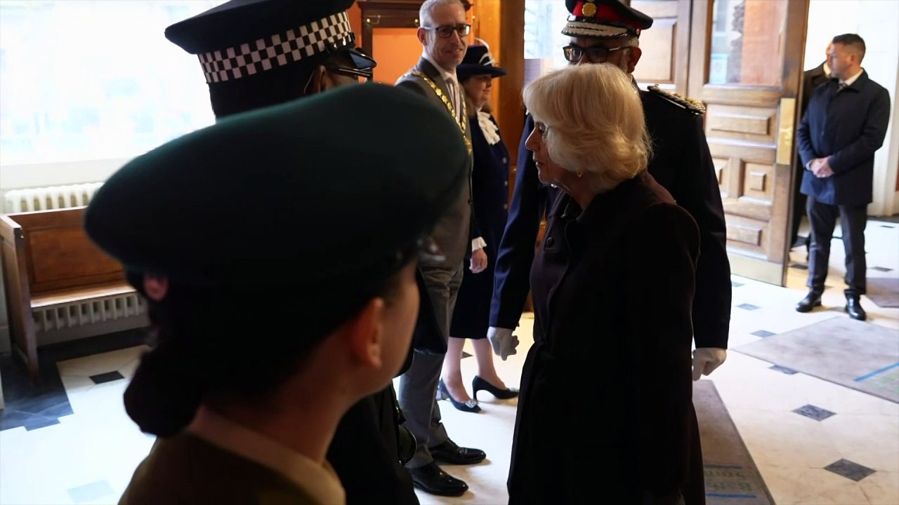 Camilla cuts cake and tours Royal Osteoporosis Society
