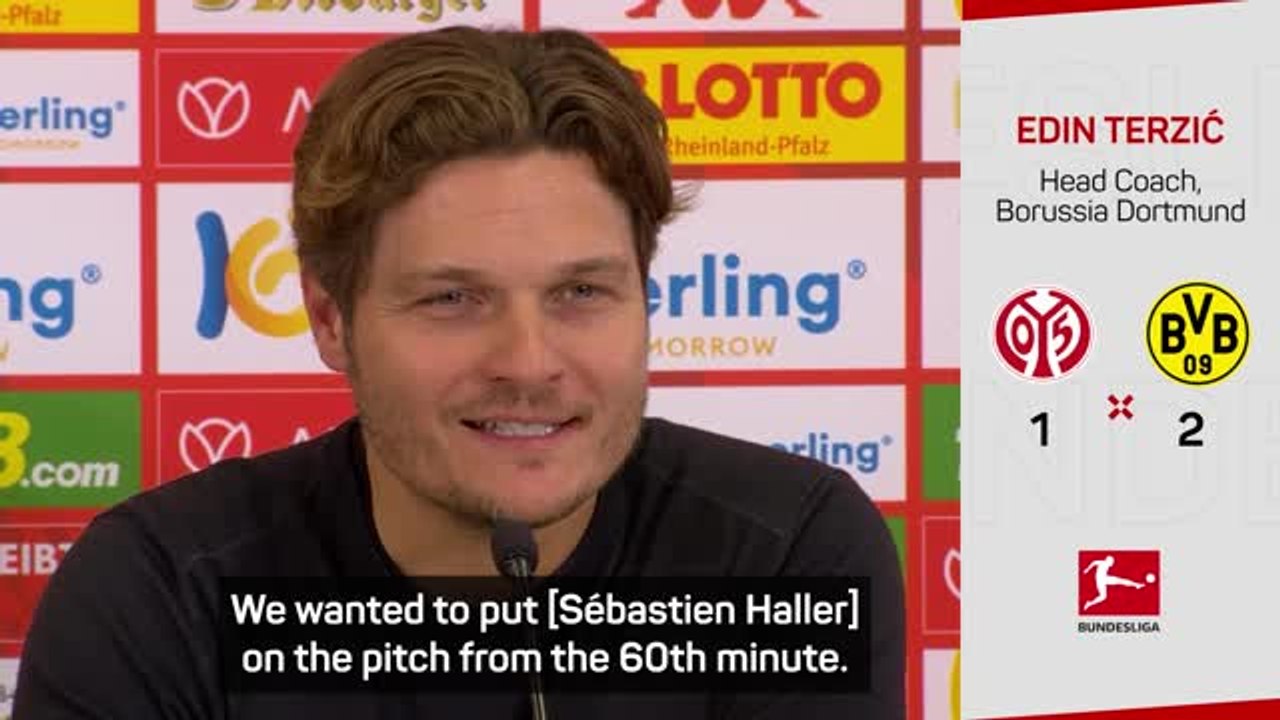 Terzic hails Haller impact in last-gasp Dortmund win