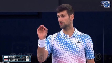 Novak Djokovic ERUPTS at Umpire after Punter's Deportation Taunt at the Australian Open