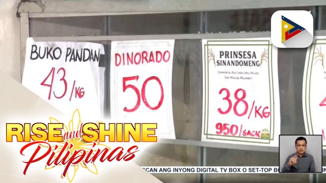 Presyo ng bigas na Dinorado at itlog, hamak na mas mababa sa Kadiwa stores kumpara sa mga palengke
