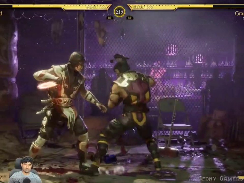 Sub Zero Vs Scorpion Hard Level Fight