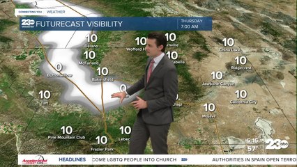 23ABC Evening weather update January 25, 2023