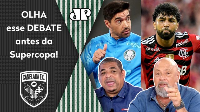 EU TE FALO! Eu APOSTO que o Palmeiras contra o Flamengo vai... OLHA esse DEBATE antes da Supercopa