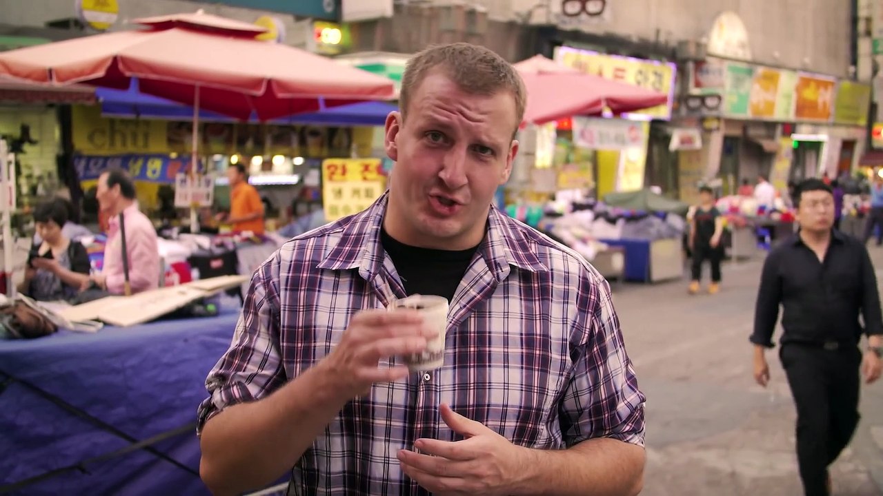 Eating bugs in Korea! South Korea [Best Ever Food Review Show