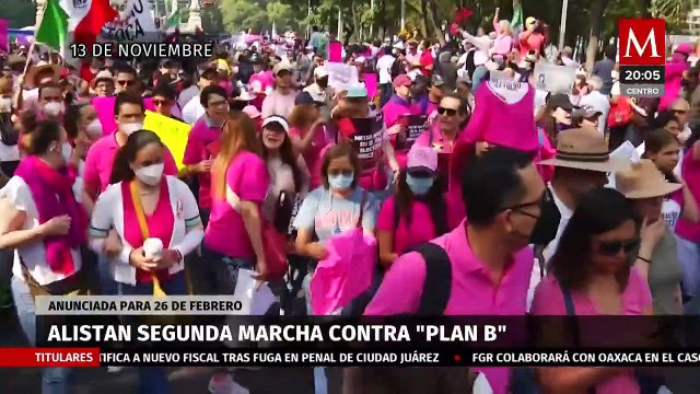 Organizaciones de la sociedad civil anuncian segunda movilización en contra del Plan B