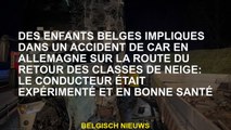 Enfants belges impliqués dans un accident de bus en Allemagne sur la route du retour des cours de ne