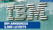 IBM corp to lay off 3,900 employees after missing annual cash target | Inflation | Oneindia News